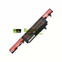 Ersättningsbatteri för CLEVO W940 W94LS W940BAT-4 87-W940S-42F1-1/4UF-1