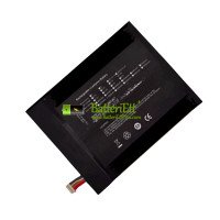 Ersättningsbatteri för Cube NV-3064148 Knote5