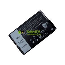 Ersättningsbatteri för Dell Latitude 7202 7212 7220 7XNTR J7HTX