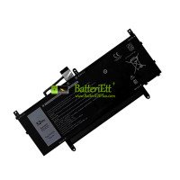 Ersättningsbatteri för Dell Latitude 9510 N7HT0 FMHG2 TVKGH