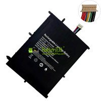 Ersättningsbatteri för Ezbook MB11 MB12 MB13 TH133K-MC NV-2874180-2S 10 Spännen-10 Linjer