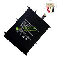 Ersättningsbatteri för Ezbook MB11 MB12 MB13 TH133K-MC NV-2874180-2S 10Buckles-7Lines