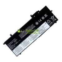 Ersättningsbatteri för Lenovo 01AV470 01AV471 01AV472 L17M6P71 L17C6P71