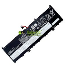 Ersättningsbatteri för Lenovo L21M4PC7 L21L4PC7 Slim7 ProX 14ARH7 14IAP 14IAH7