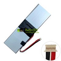 Ersättningsbatteri för PDA X133 GN22 7Buckles-7Lines
