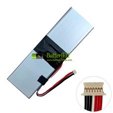Ersättningsbatteri för PDA X133 GN22 7Buckles-7Lines