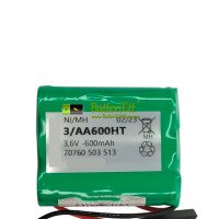 Ersättningsbatteri för PLC 3/AA600HT