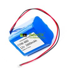 Ersättningsbatteri för PLC CYW-660