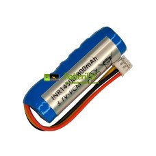Ersättningsbatteri för PLC INR14500-800mAh
