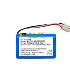 Ersättningsbatteri för PLC Li3718T42P3C513611