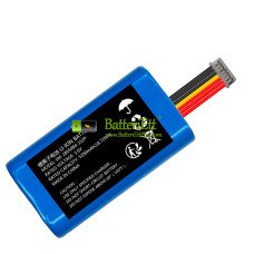 Ersättningsbatteri för PLC SM-18650B4-1S2P SMBP001 7Lines