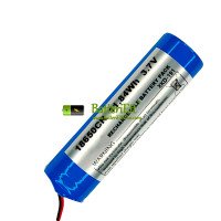 Ersättningsbatteri för PLC XKD-191 HKD-191 18650CR