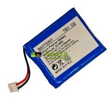 Ersättningsbatteri till EMTEK TBY-02 TBY-O2