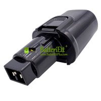 Ersättningsbatteri för Black-Decker Type1 90500500 FS360