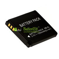 Ersättningsbatteri för Canon A2200 A3100 NB-8L A3300 A3000 IS A1200 A3200