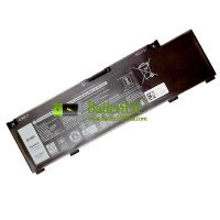 Ersättningsbatteri för Dell 266J9 M4GWP P89F001 PN1VN C9VNH P89F M4GWP