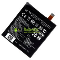 Ersättningsbatteri för Google Nexus5 D821 D820 BL-T9