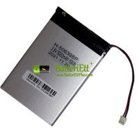 Ersättningsbatteri för GPD H-506395P XD