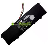 Ersättningsbatteri för Hasee 536586 506485-3S 524660 X4-2020S1 HAUS01