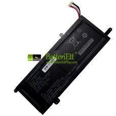 Ersättningsbatteri för Jumper 10Buckles-7Lines EZbook 12256 S5Pro U516698PV-2S1P