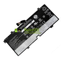 Ersättningsbatteri för Lenovo L19M2PD7 L19C2PD7 SB10X82539 5B10X82537