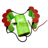 Ersättningsbatteri för LEXY SP1001D-10 SP1001DA VCSP1001TV