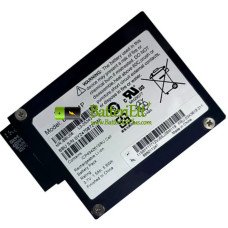 Ersättningsbatteri för LSI 9260 MegaRAID BBU08 ibbu08 9261 BAT1S1P