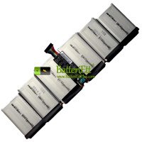 Ersättningsbatteri för Microsoft c1551B chromebook-pixel a55 C1501W