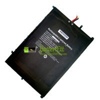 Ersättningsbatteri för PDA 10Buckles-7Lines 28168243P