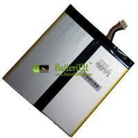Ersättningsbatteri för PDA 10Buckles-7Lines H-34134150P