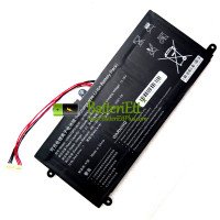 Ersättningsbatteri för PDA 10Buckles-7Lines U556272PV-3S1P