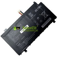 Ersättningsbatteri för PDA 10Buckles-9Lines U596396PV