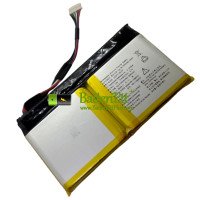 Ersättningsbatteri för PDA 10Lines PR-115957G