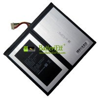 Ersättningsbatteri för PDA 2881D2