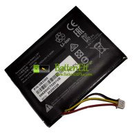 Ersättningsbatteri för PDA VB3300 VB400