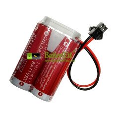 Ersättningsbatteri för PLC 50750-1018 SM-Plug ER1750 MD500N ER17/50 Ersättningsbatteri för PLC 50750-1018 SM-Plug ER1750 MD500N ER17/50
