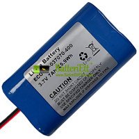 Ersättningsbatteri för PLC ECO057-037070-400