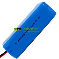 Ersättningsbatteri för PLC ES-750 Li-18650-4S2P-4400mAh
