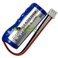 Ersättningsbatteri för PLC ICR18500C3 MJXSJ04XW