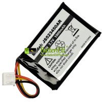 Ersättningsbatteri för PLC JS523450AR