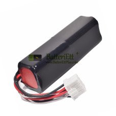 Ersättningsbatteri för Fukuda ECG Denshi FX-8322R FX-8322 Denshi BTE-002