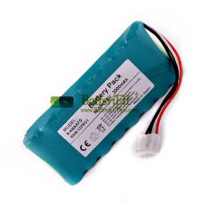 Ersättningsbatteri för Fukuda FCP-2155 8-HRAAFD HHR-13F8G1 FX-2111