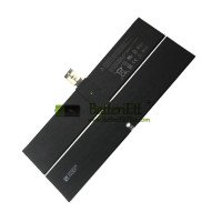 Ersättningsbatteri för Microsoft G3HTA036H surface DYNK01 1769 1782