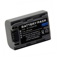 Ersättningsbatteri för Sony DCR-DVD DCR-HC DCR-SR DCR-SX HDR-CX Serier 850mAh