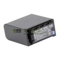 Ersättningsbatteri för Panasonic Camcorder PX298 MDH2 DVX200 FC100MC PV100 10400mAh