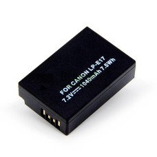 Ersättningsbatteri för Canon LP-E17 EOS 760D 750D M3 1040mAh