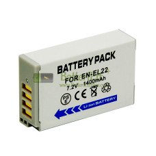 Ersättningsbatteri för Nikon EN-EL22 J4 S2 1400mAh