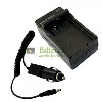 Ersättning laddare för Nikon EN-EL24 med bil laddningskabel