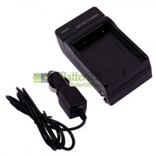 Ersättning laddare för Nikon EN-EL5 med bil laddningskabel