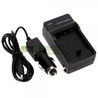 Ersättning laddare för Sony NP-BG1 med bil laddningskabel